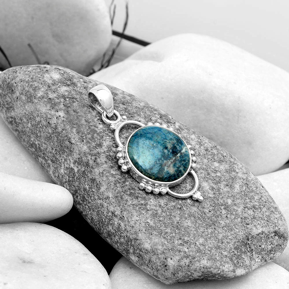 Natural Blue Scheelite - Turkey Pendant P-1639 SDP121404