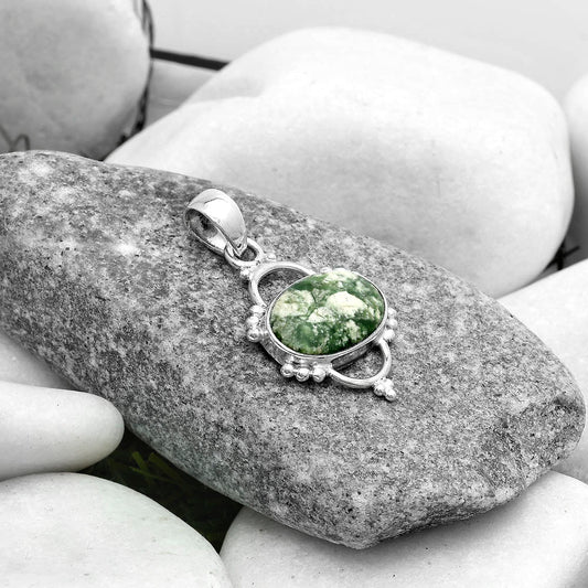 Natural Utah Variscite Pendant P-1639 SDP121412