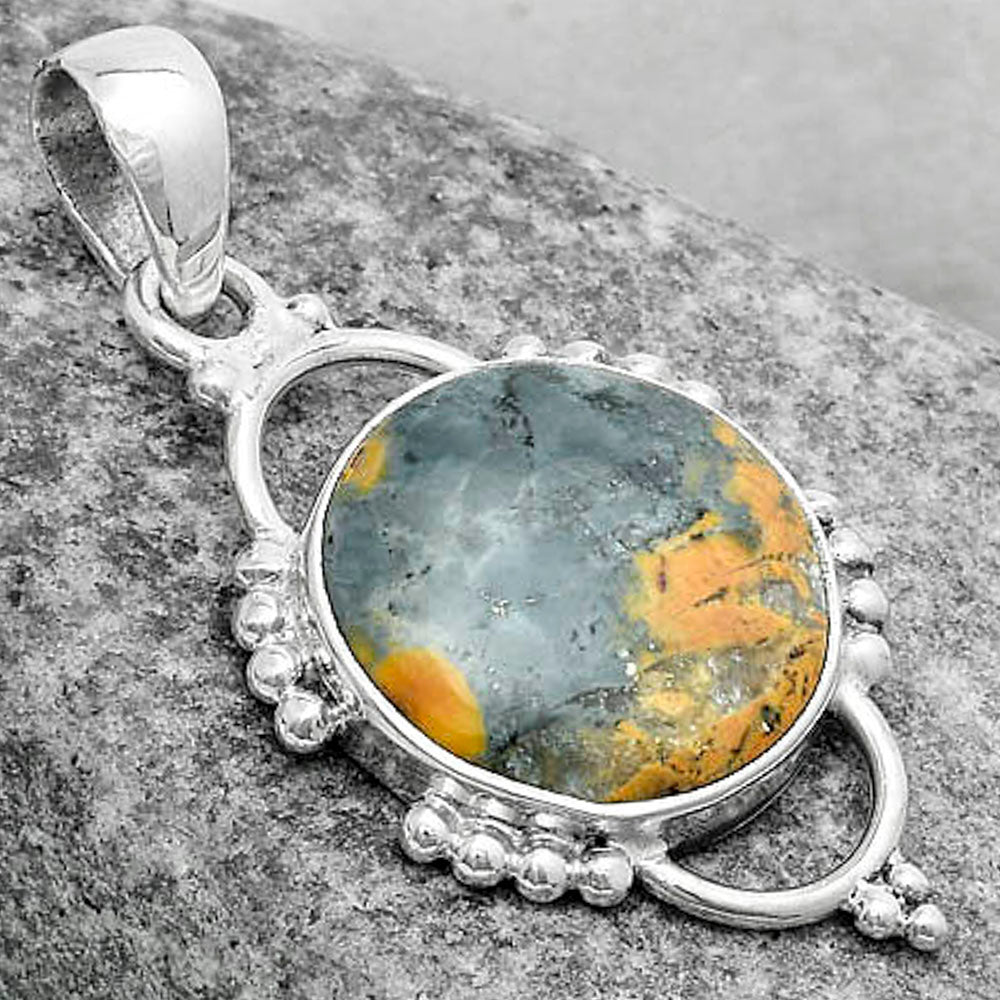 Natural Maligano Jasper - Indonesia Pendant P-1639 SDP121414