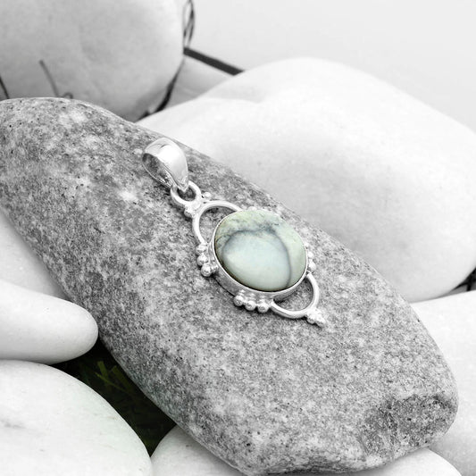 Natural Maligano Jasper - Indonesia Pendant P-1639 SDP121416