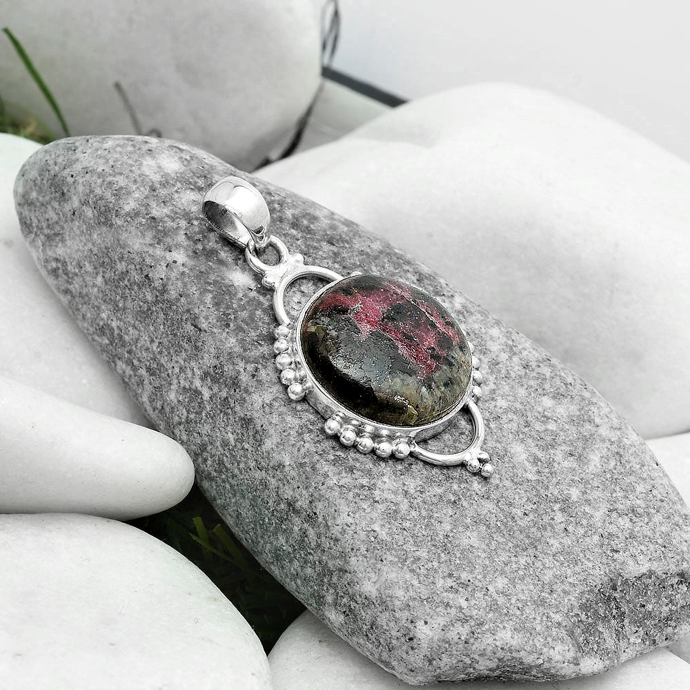 Natural Russian Eudialyte Pendant P-1639 SDP121417