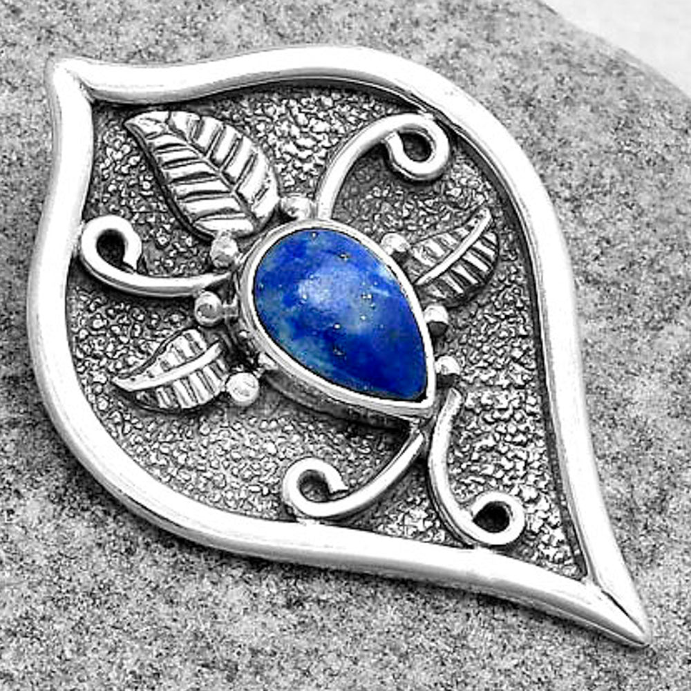Natural Lapis - Afghanistan Pendant P-1707 SDP121422