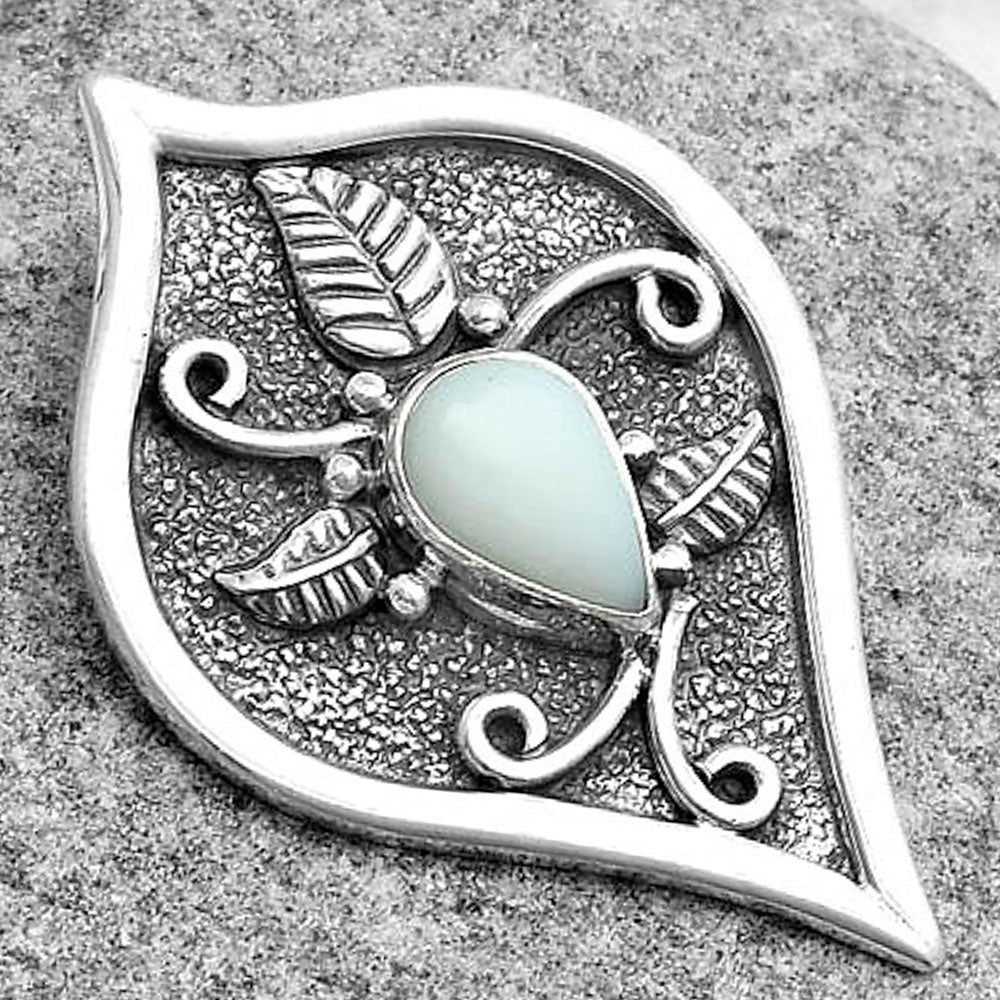 Natural White Opal Pendant P-1707 SDP121429