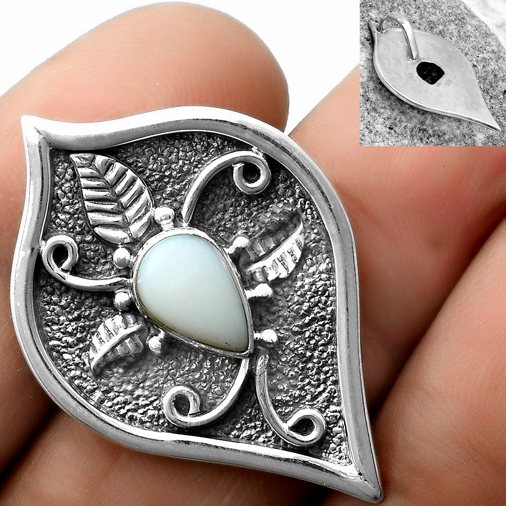 Natural White Opal Pendant P-1707 SDP121431