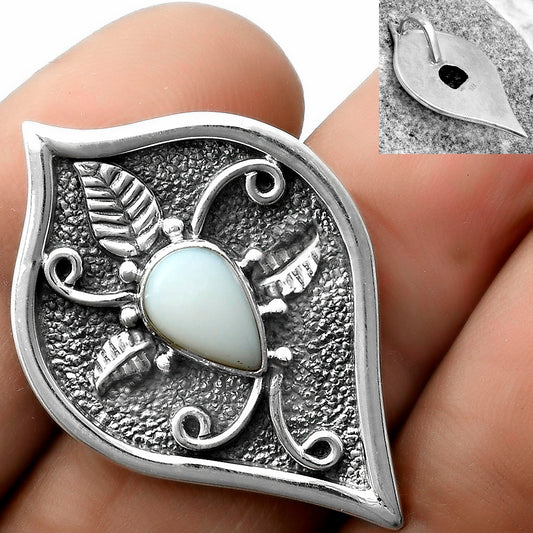 Natural White Opal Pendant P-1707 SDP121431