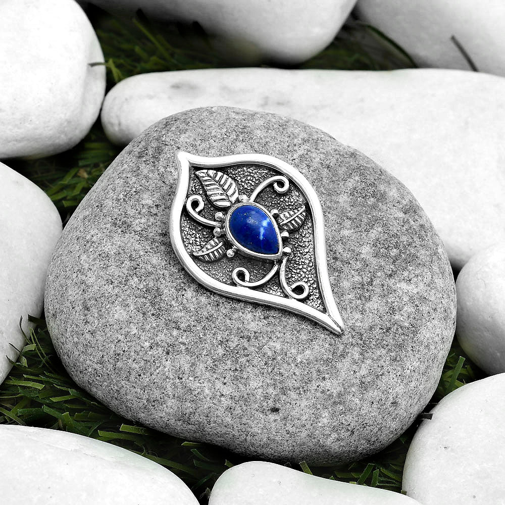 Natural Lapis - Afghanistan Pendant P-1707 SDP121440