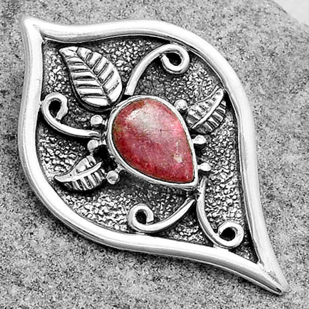 Natural Pink Thulite - Norway Pendant P-1707 SDP121441