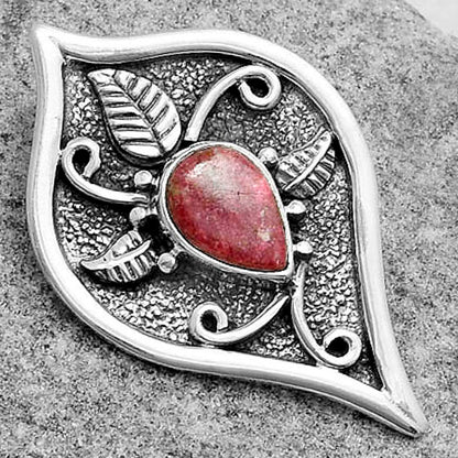 Natural Pink Thulite - Norway Pendant P-1707 SDP121441