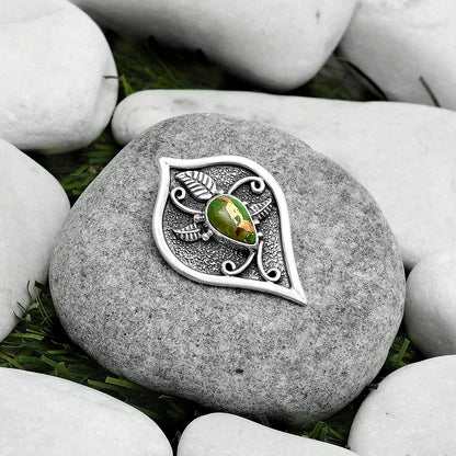 Copper Green Turquoise - Arizona Pendant P-1707 SDP121442