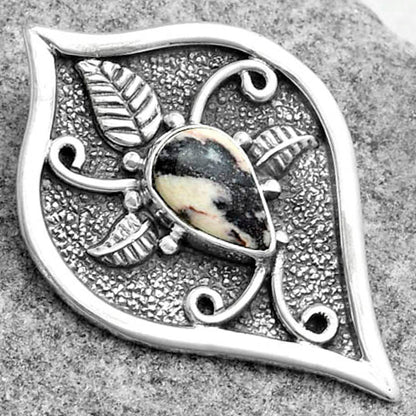 Natural Indian Blanket Jasper Pendant P-1707 SDP121445