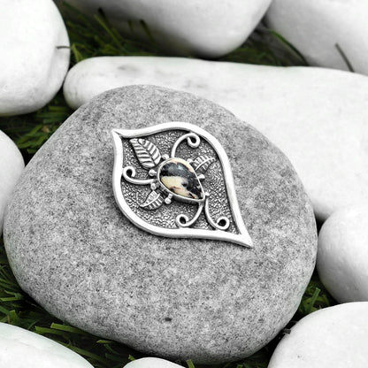 Natural Indian Blanket Jasper Pendant P-1707 SDP121445