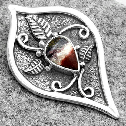 Natural Indian Blanket Jasper Pendant P-1707 SDP121446