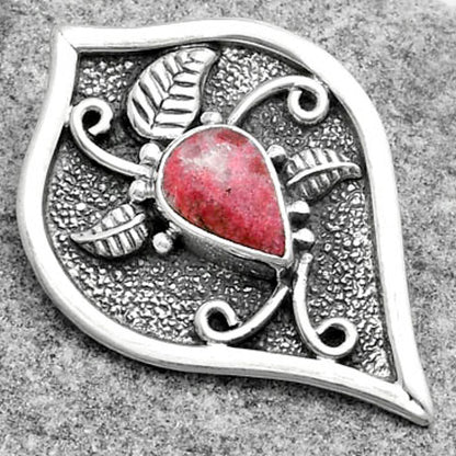 Natural Pink Thulite - Norway Pendant P-1707 SDP121451