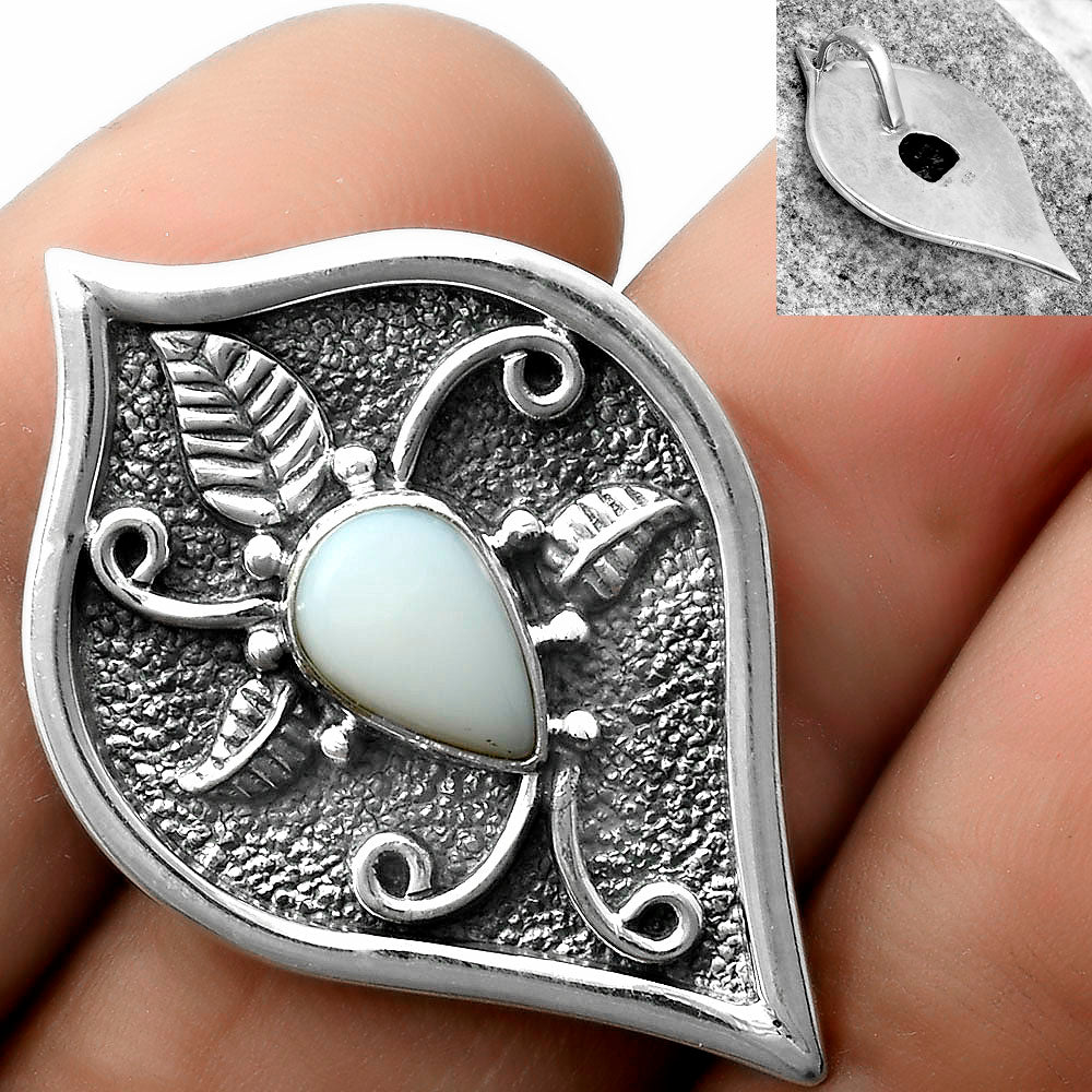 Natural White Opal Pendant P-1707 SDP121452