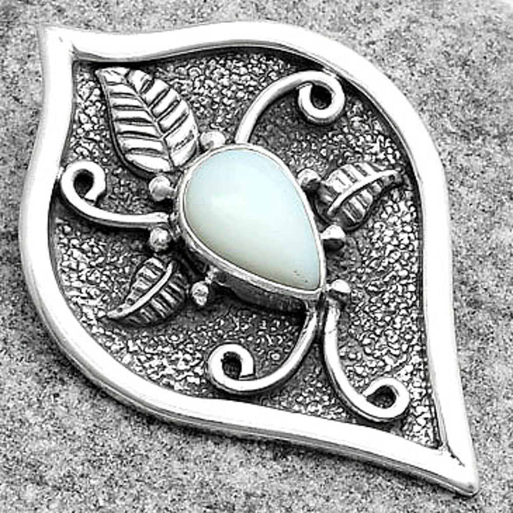 Natural White Opal Pendant P-1707 SDP121452