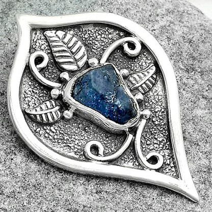 Natural Blue Sapphire Rough Pendant P-1707 SDP121453