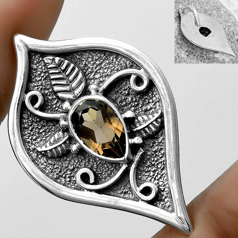 Natural Smoky Quartz - Brazil Pendant P-1707 SDP121459