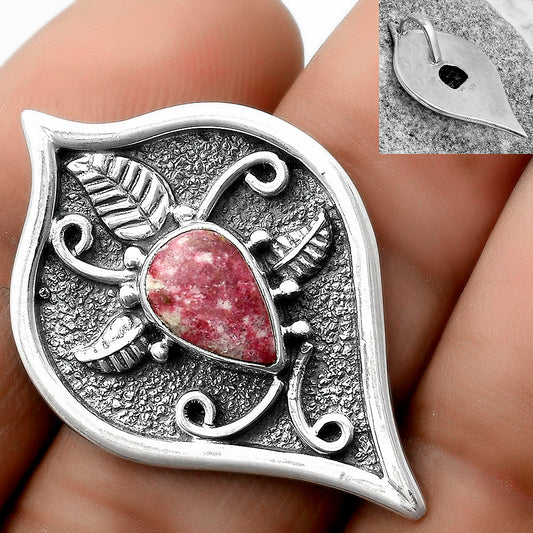 Natural Pink Thulite - Norway Pendant P-1707 SDP121460