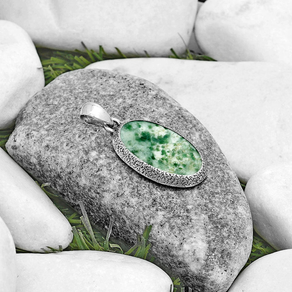 Natural Dioptase Pendant P-1538 SDP121513