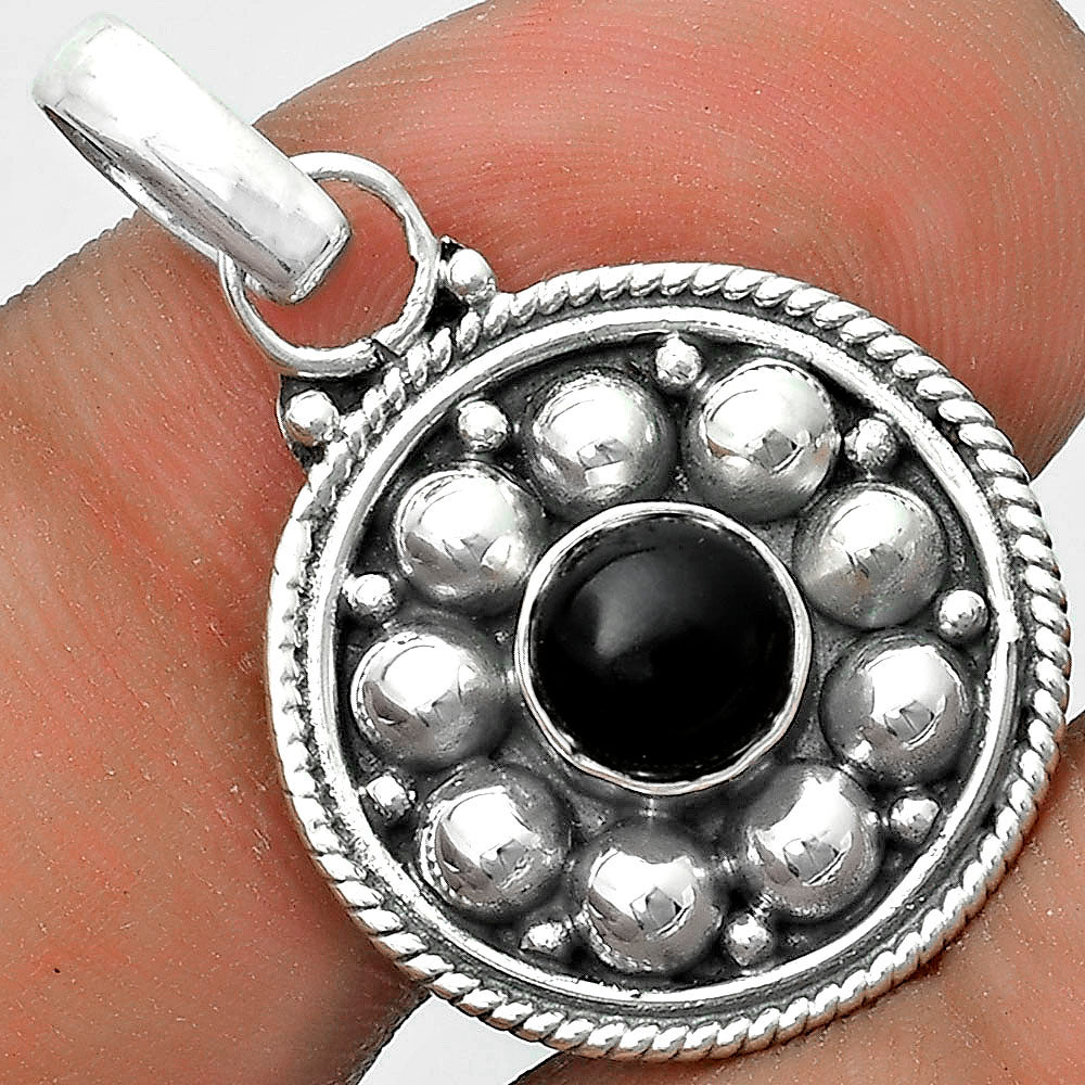 Bali Design - Black Onyx - Brazil Pendant P-1713 SDP121539