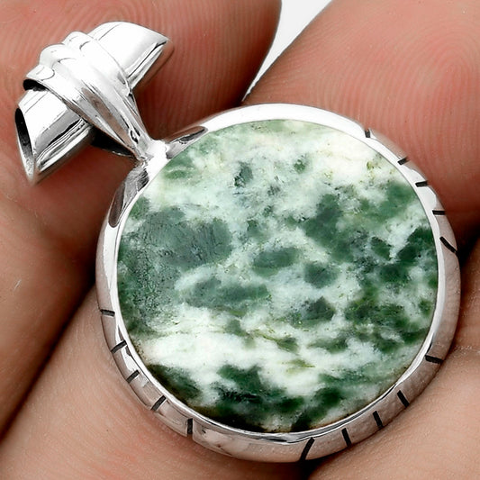 Natural Dioptase Pendant P-1667 SDP121651