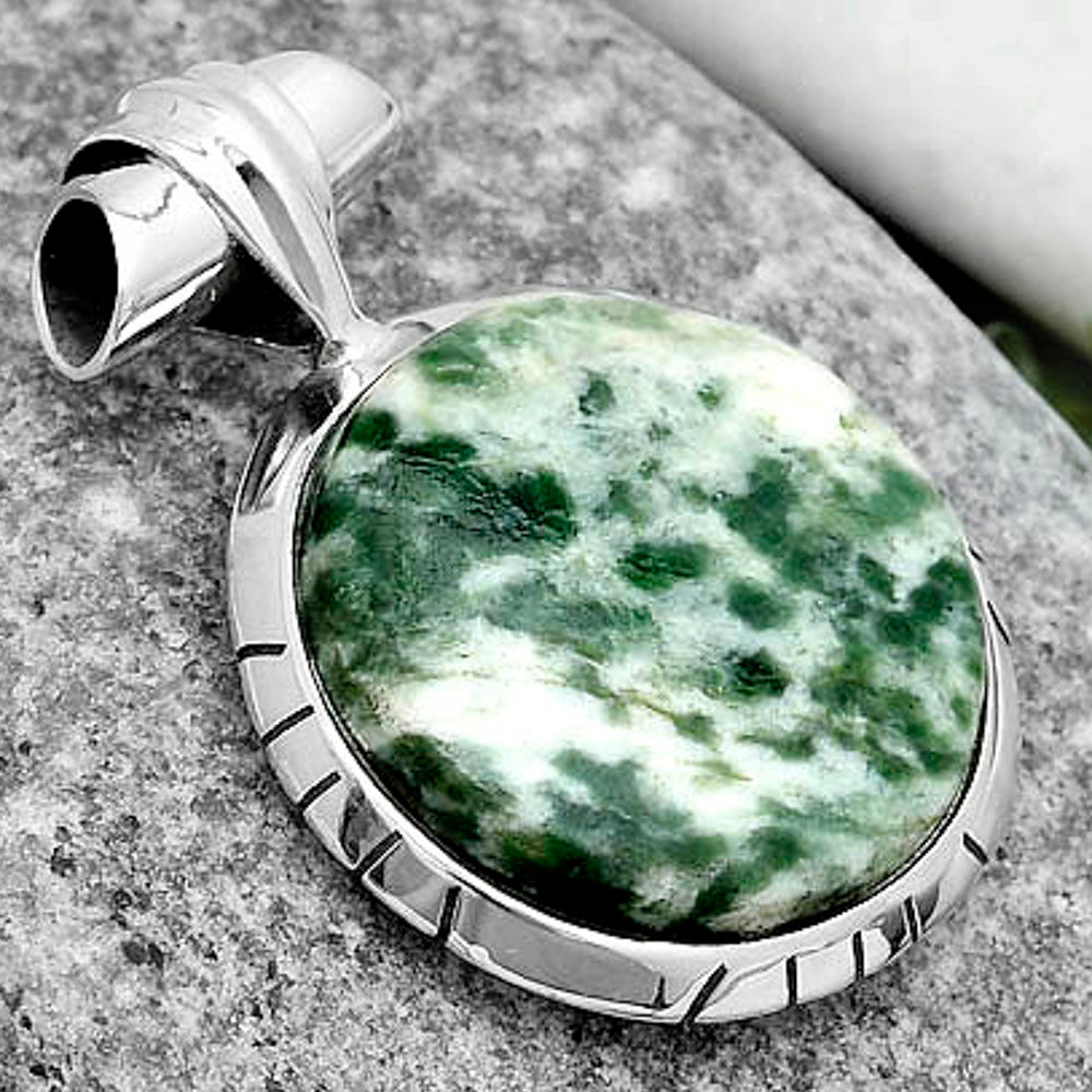 Natural Dioptase Pendant P-1667 SDP121651