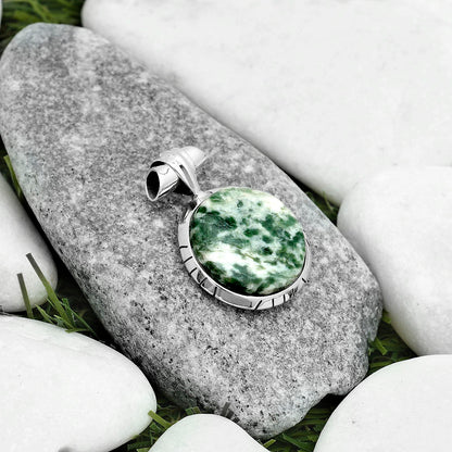 Natural Dioptase Pendant P-1667 SDP121651