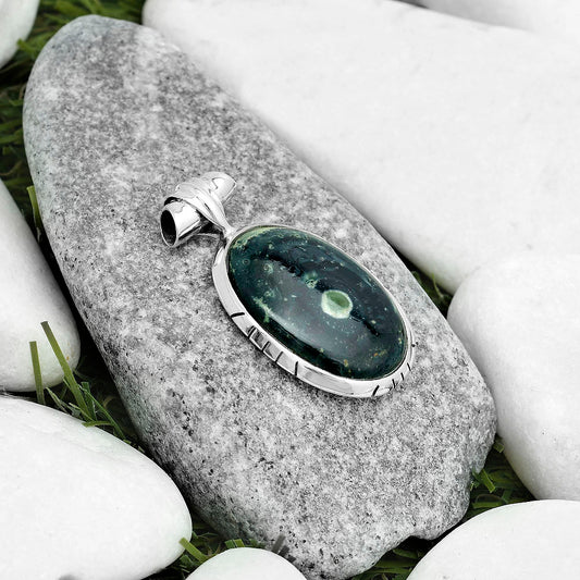 Natural Star Galaxy Jasper Pendant P-1667 SDP121658