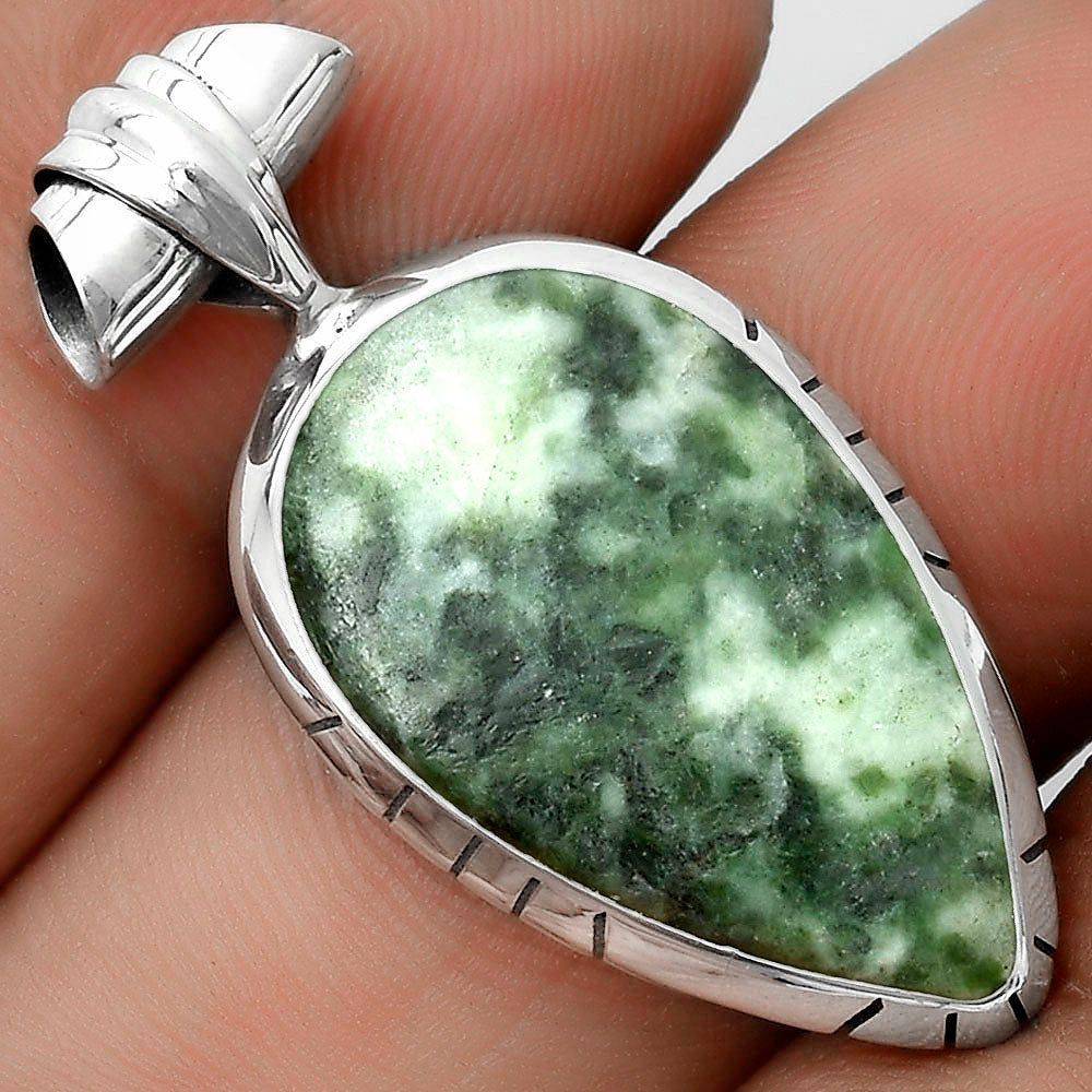 Natural Dioptase Pendant P-1667 SDP121661