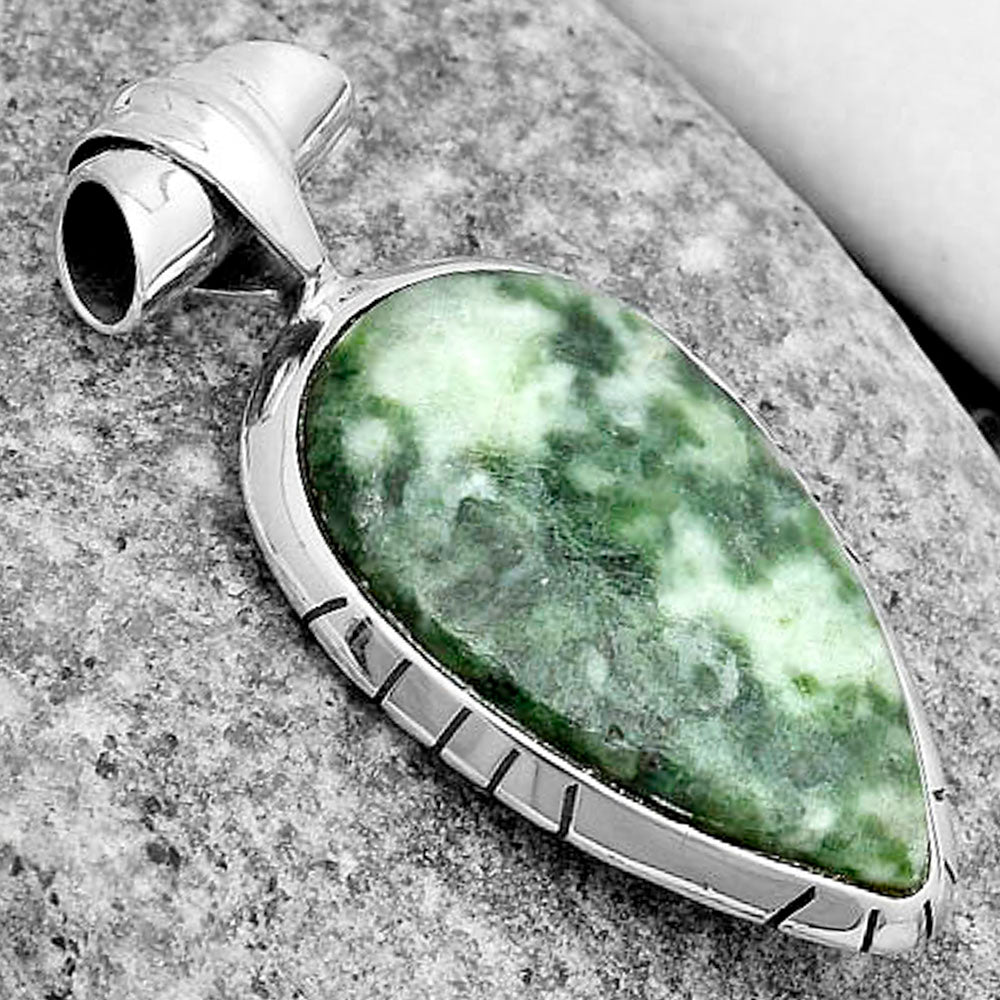 Natural Dioptase Pendant P-1667 SDP121661