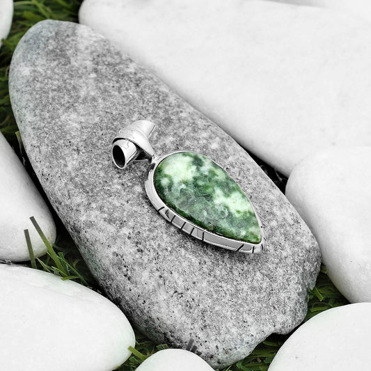 Natural Dioptase Pendant P-1667 SDP121661