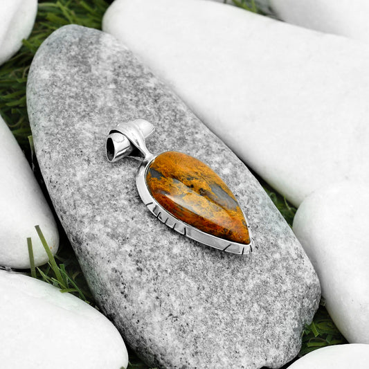 Natural Rare Cady Mountain Agate Pendant P-1667 SDP121667