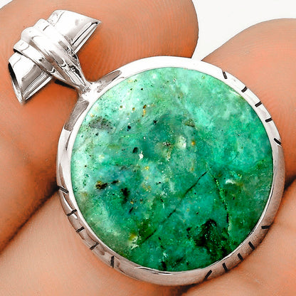 Natural Larsonite Jasper Pendant P-1667 SDP121671