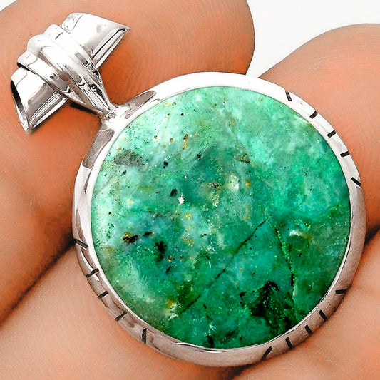 Natural Larsonite Jasper Pendant P-1667 SDP121671