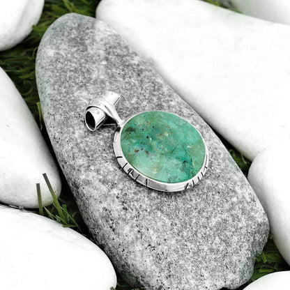 Natural Larsonite Jasper Pendant P-1667 SDP121671