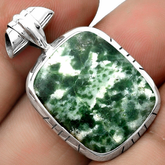 Natural Dioptase Pendant P-1667 SDP121677