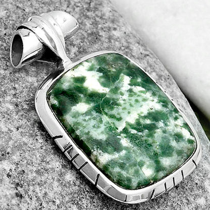 Natural Dioptase Pendant P-1667 SDP121677