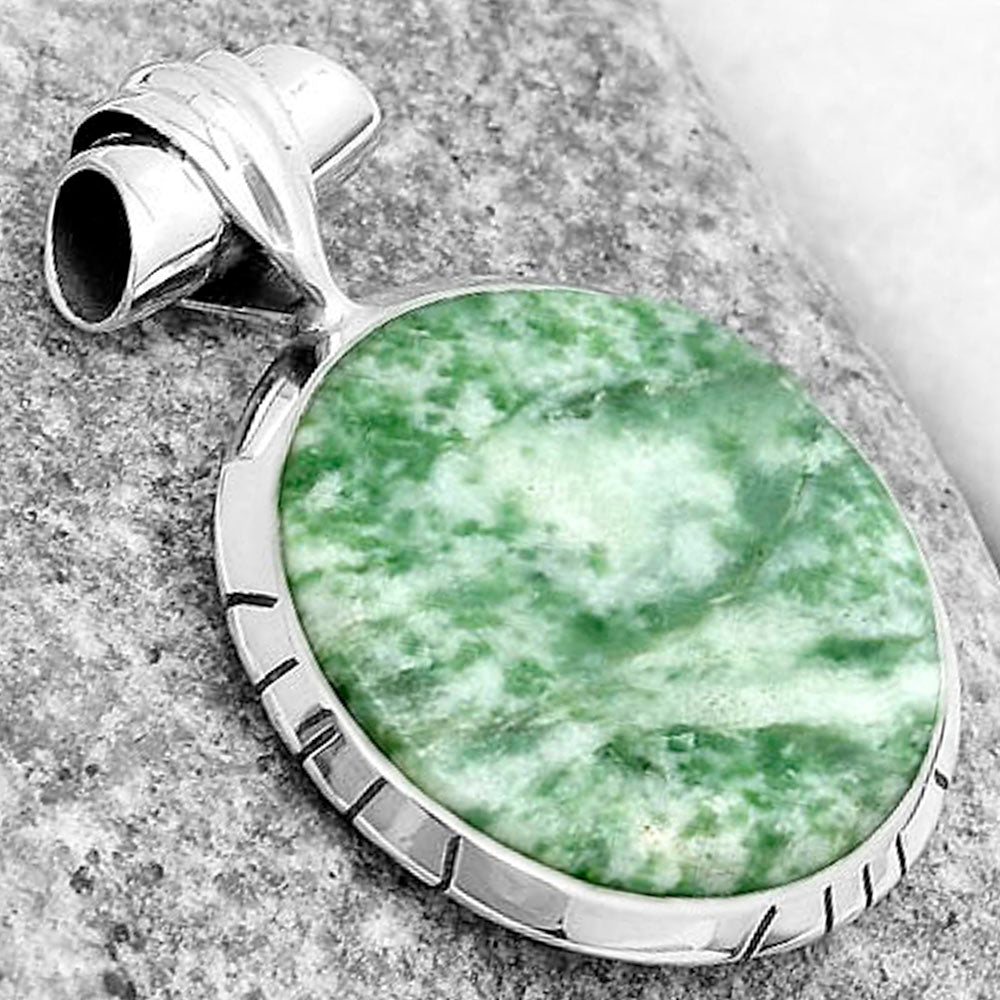 Natural Dioptase Pendant P-1667 SDP121680