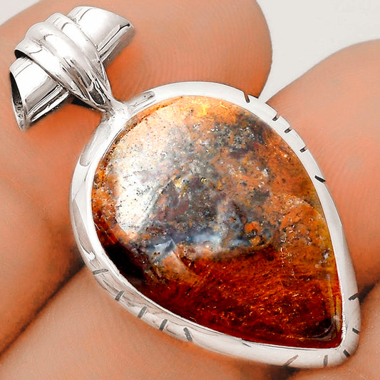 Natural Rare Cady Mountain Agate Pendant P-1667 SDP121682
