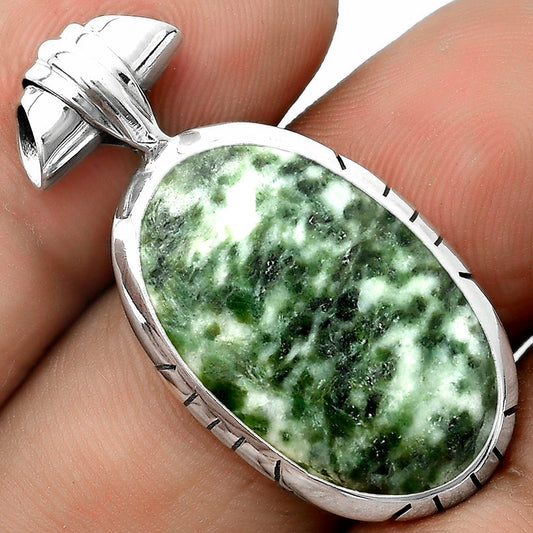 Natural Dioptase Pendant P-1667 SDP121683