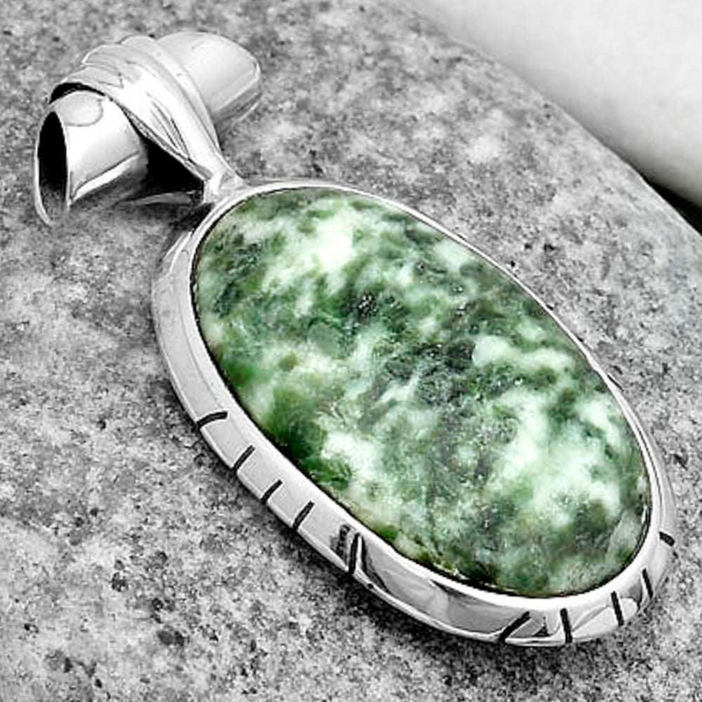 Natural Dioptase Pendant P-1667 SDP121683