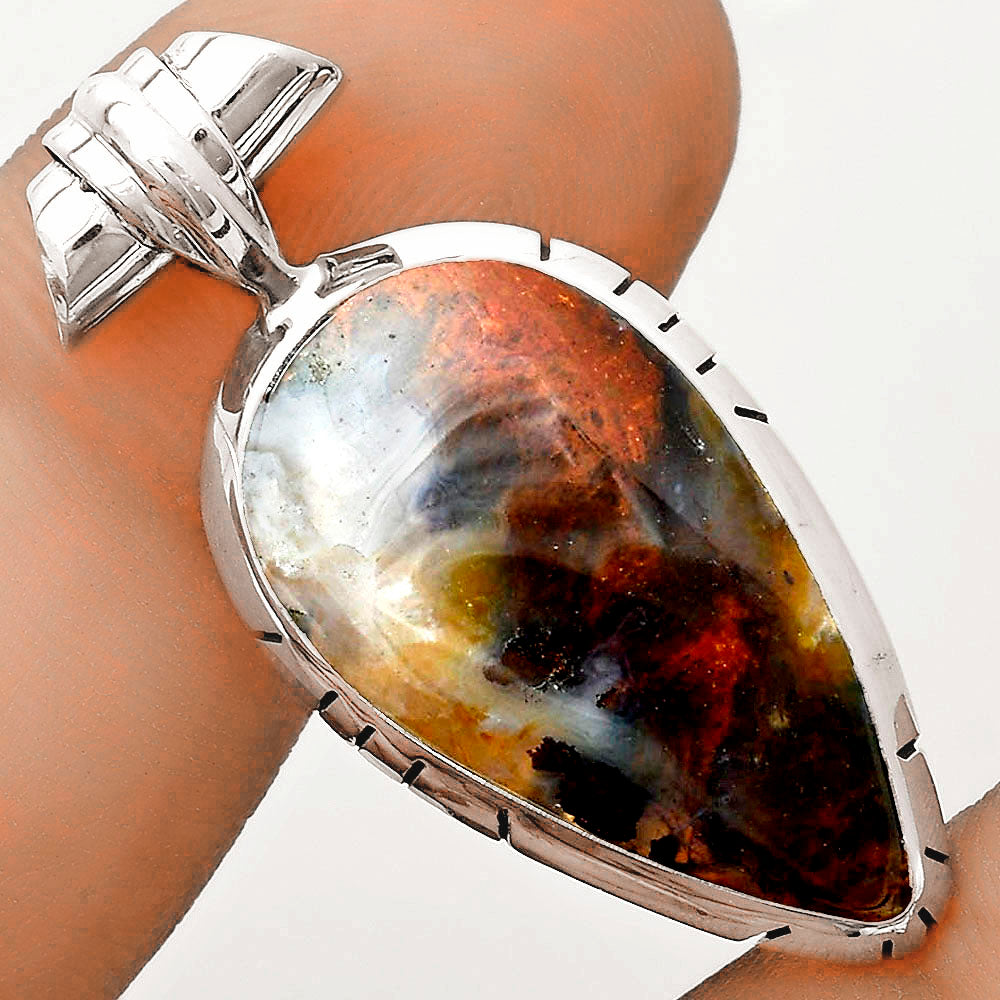 Natural Rare Cady Mountain Agate Pendant P-1667 SDP121691