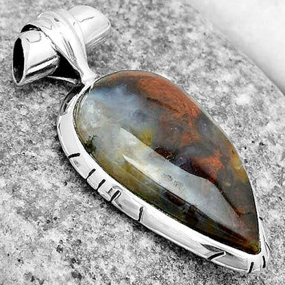 Natural Rare Cady Mountain Agate Pendant P-1667 SDP121691
