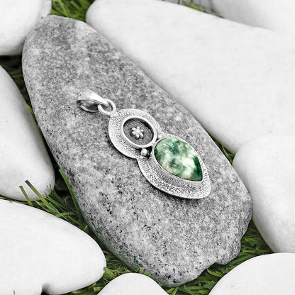 Natural Dioptase Pendant P-1716 SDP121703