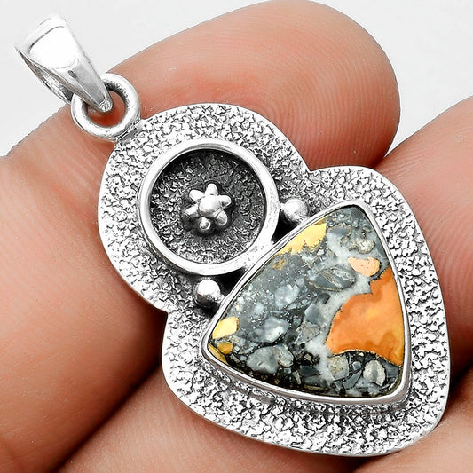Natural Maligano Jasper - Indonesia Pendant P-1716 SDP121704
