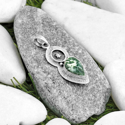 Natural Dioptase Pendant P-1716 SDP121706