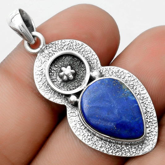 Natural Lapis - Afghanistan Pendant P-1716 SDP121709