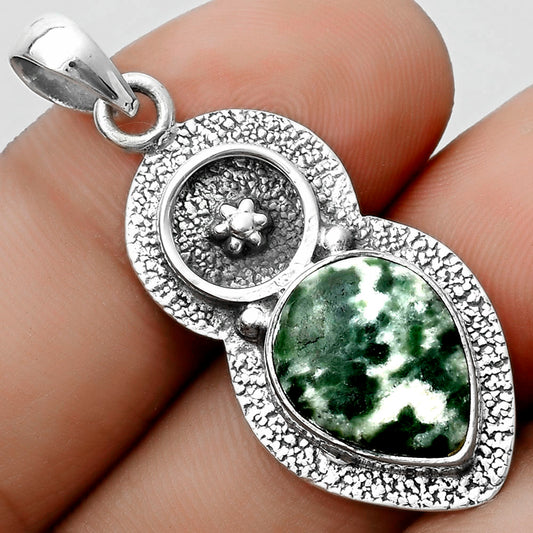 Natural Dioptase Pendant P-1716 SDP121712