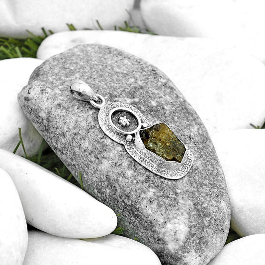 Natural Rare Kornerupine Rough Pendant P-1716 SDP121714