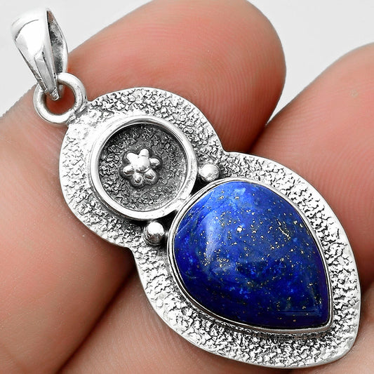 Natural Lapis - Afghanistan Pendant P-1716 SDP121720
